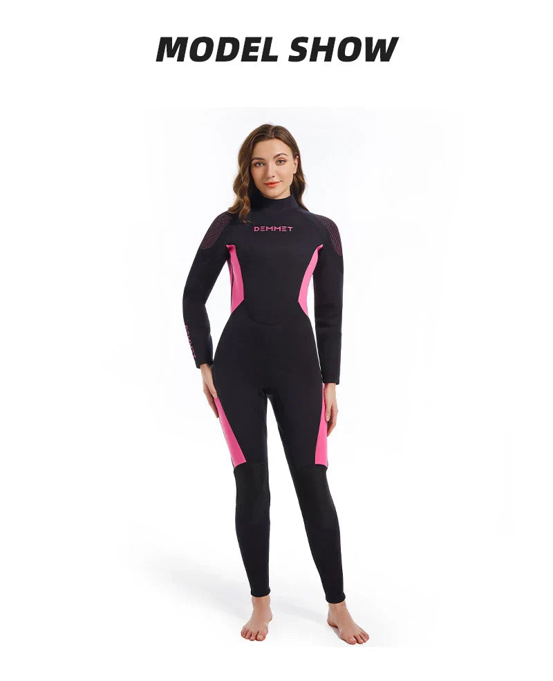 Roupa De Mergulho Masculino e Feminina Wetsuit 1.5MM/3MM